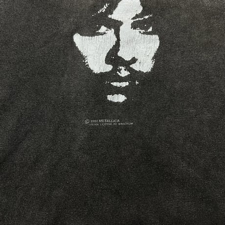METALLICA SQUARE MEMBER FACE 1991-93 TOUR TEE XL 6474