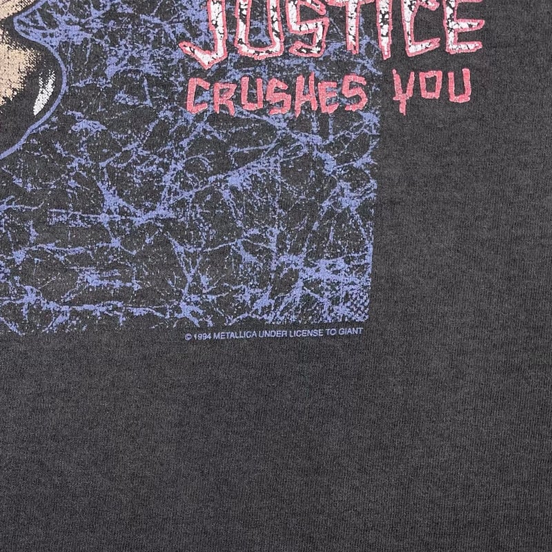METALLICA JUSTICE FOR ALL FITS XL 5568 | greatL 