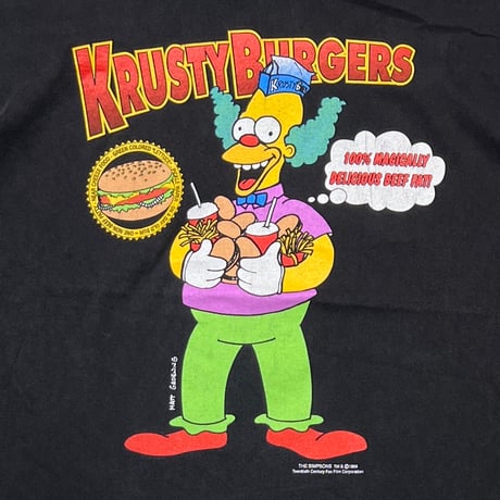 THE SIMPSONS KRUSTY BURGERS FITS XL 3767