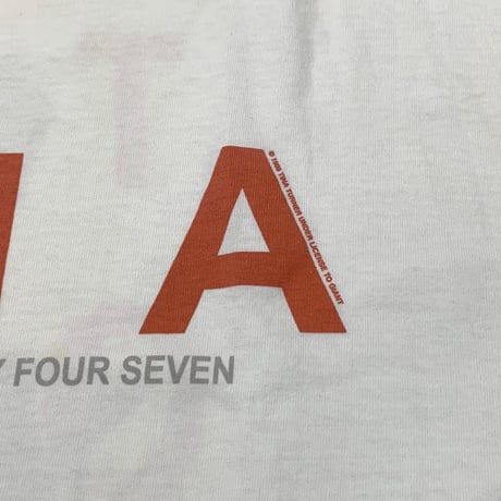 TINA TURNER TWENTY FOUR SEVEN TOUR TEE GIANT XXL 3212