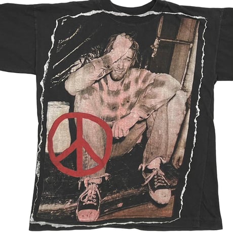 NIRVANA KURT COBAIN OVP GRUNGE IS DEAD BOOTLEG FITS LARGE 1923