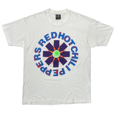 RED HOT CHILI PEPPERS 1990 WHITE GIANT XL 7754