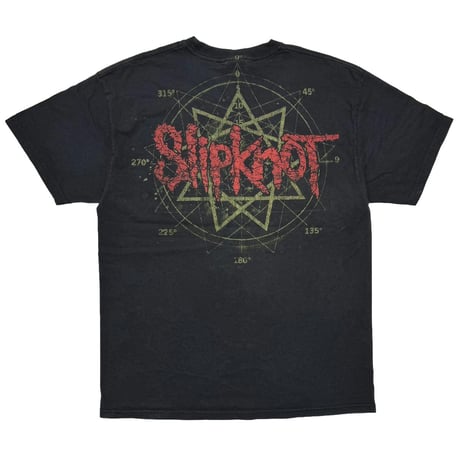 Slipknot ALL HOPE IS GONE GREEN MEMBER RED TEXT HANES LARGE 5380