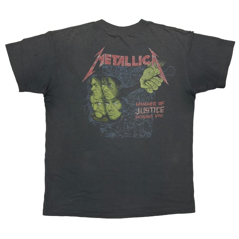 METALLICA PUSHEAD 1988 DAMAGED JUSTICE XL 2024