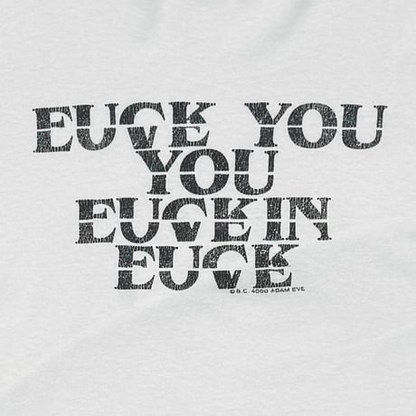 greatLAnd ORIGINAL fuck love shirt / new vintage HANES XL 5992