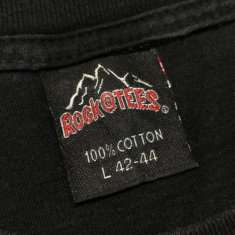 2PAC DOUBLESIDE ROCK@TEES TAG LARGE 8801 | grea