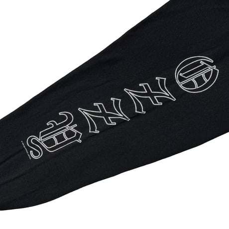 OZZY OSBOURNE 1995 CROSS EMBROIDERY LS BLACK FITS XL 0426