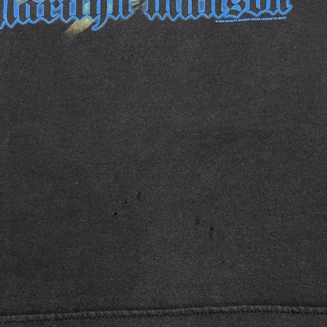 MARILYN MANSON 2004 DOUBLE SIDE GIANT FITS XL 1886