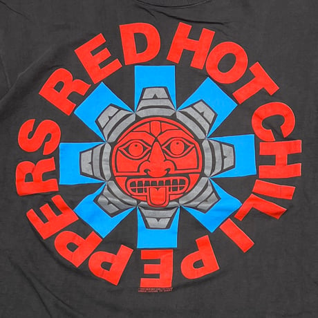 RED HOT CHILI PEPPERS 1991 AZTEC BLACK EURO LARGE 6980