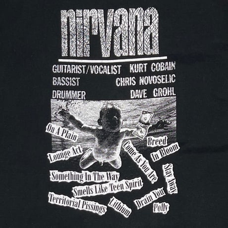 NIRVANA Y2K NEVERMIND BOOTLEG FITS LARGE 2908