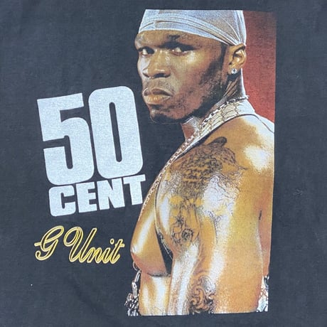 50CENT G UNIT DOUBLE SIDE PRINT TEE XL 5912