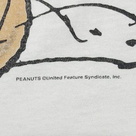 PEANUTS CHARLIE BROWN PIGPEN MESSWEAR WHITE FITS XL 2399
