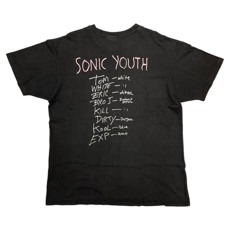 SONIC YOUTH DISAPPEARER HANES XL 5646