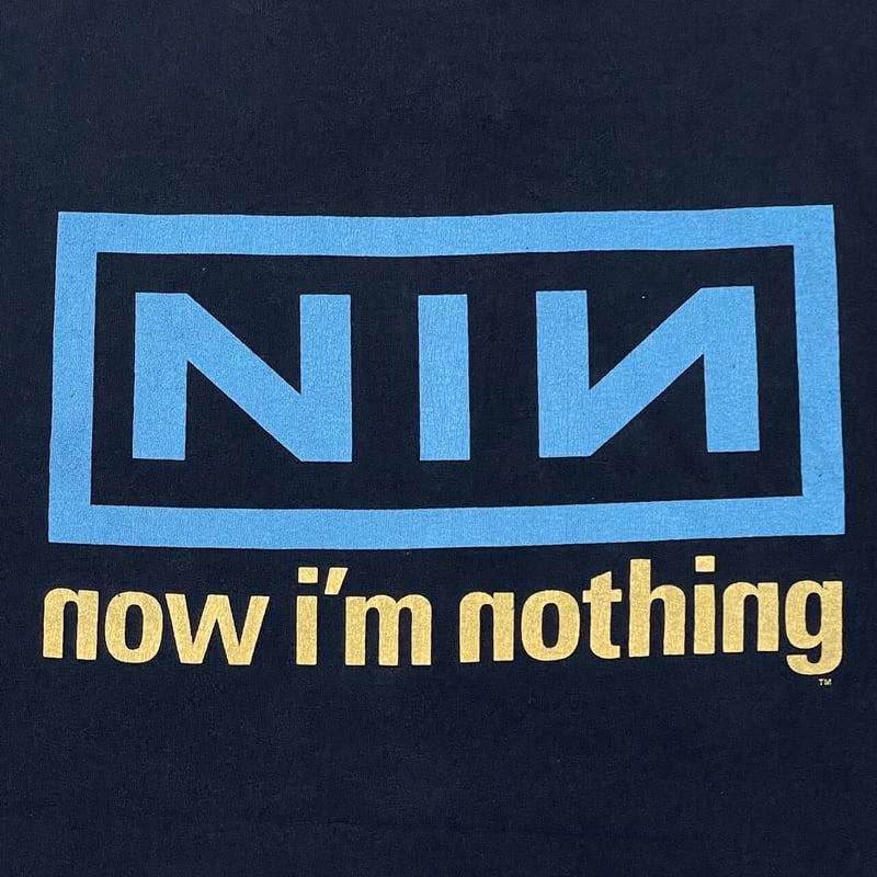 NINE INCH NAILS 90s NOW I'M NOTHING ALL SPORT X NINE INCH NAILS 90s NOW I'M NOTHING ALL SPORT X