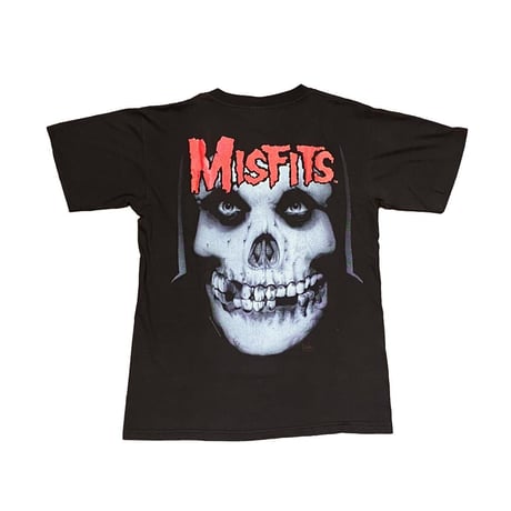 MISFITS 1995 GLOW IN THE DARK SKULL DOUBLESIDE LARGE 6872