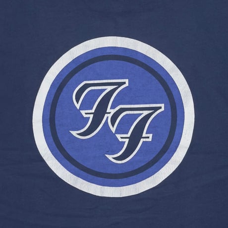 FOO FIGHTERS OVAL LOGO NAVY FITS XL 6590