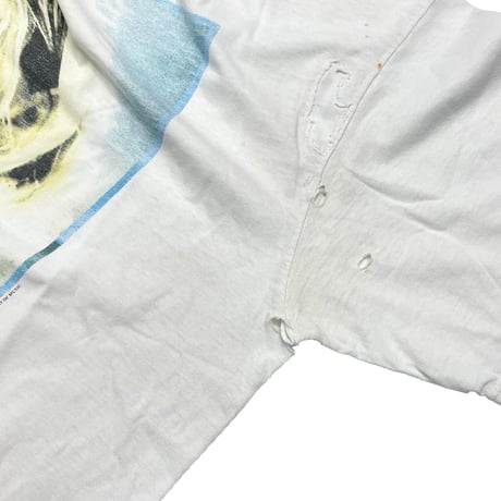 KURT COBAIN MEMORIAL PORTRAIT ADULT WHITE GIANT BY TULTEX XL 2757