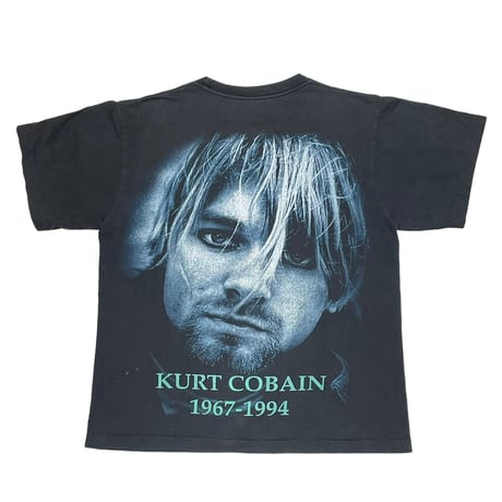 NIRVANA KURT COBAIN BOOTLEG MEMORIAL DOUBLE FACE FITS XL 2056