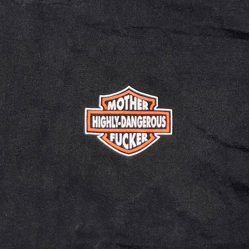 OLD & VINTAGE HARLEY DAVIDSON BOOTLEG MOTHER FU