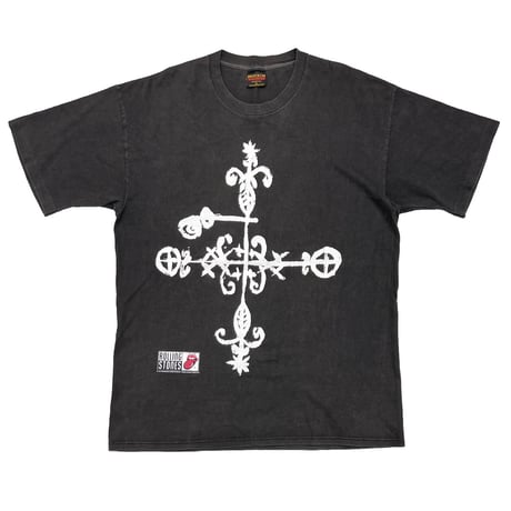 THE ROLLING STONES 1994 VOODOO LOUNGE SPIKE TONGUE PAPA LEGBA SYMBOL PARODY BROCKUM XL 6194