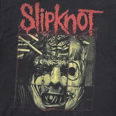 Slipknot ALL HOPE IS GONE SPLIT FACE HANES LARGE 0548