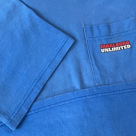 FADE is BEAUTIFUL [No.18] Marlboro COYOTE POCKET TEE BLUE OSFA FITS XL 4105