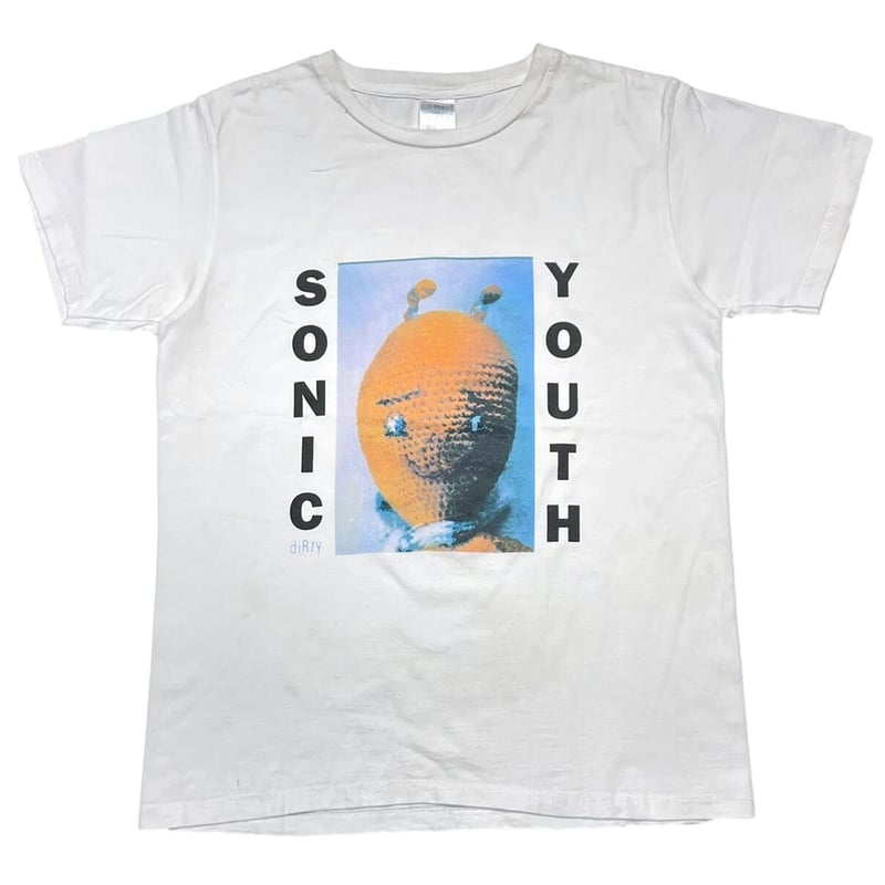 希少 Sonic youth drty doll ソニックユース SONIC YOUTH diRty DOLL WHITE GILDAN MEDIUM 0138