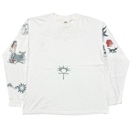 DENNIS RODMAN TATTOO LS WHITE XL 7798