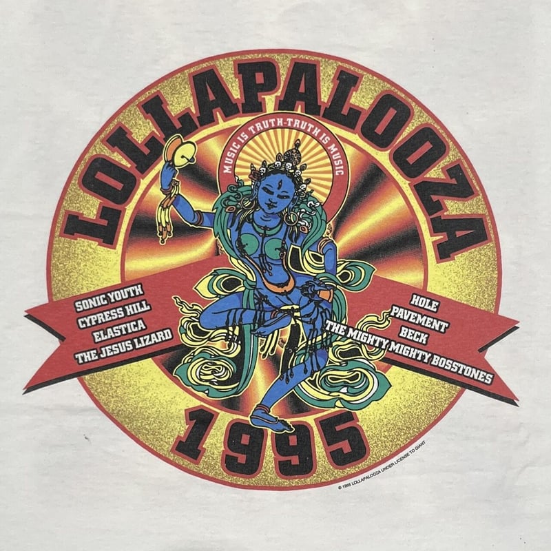 LOLLAPALOOZA 1995 WHITE XL 6974 | greatLAnd OSAKA