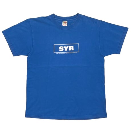 SONIC YOUTH SYR BACK CIRCLE ARABIC BLUE FRUIT OF THE LOOM LARGE 3232