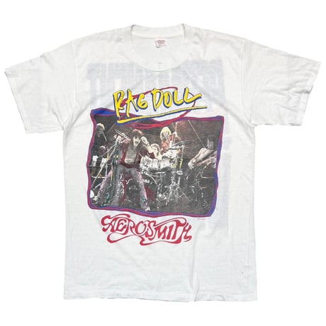 AEROSMITH 1988 RAG DOLL WHITE FITS XL 6885