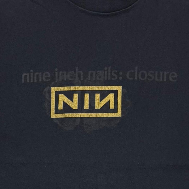 NINE INCH NAILS CLOSURE GOLD BOX LOGO HALO TWEL