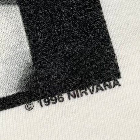NIRVANA 1996 MEMBER PORTRAIT WHITE ALLSPORT XL 1413