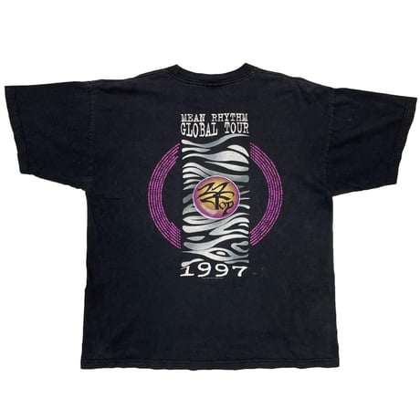 ZZ TOP MEAN RHYTHM GLOBAL TOUR 1997 GIANT FITS XL 9671