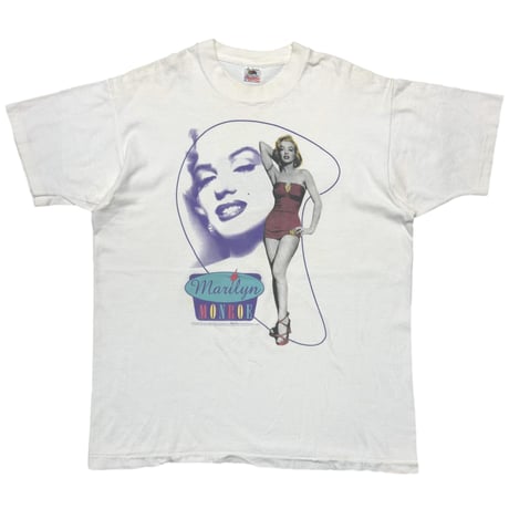 MARILYN MONROE 1995 THE ESTATE OF MARILYN MONROE WHITE FRUIT OF THE LOOM XL 5931