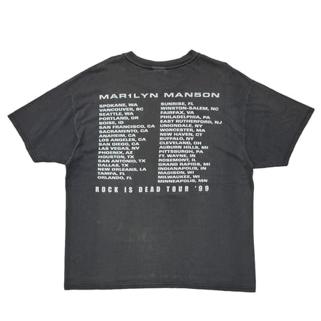 MARILYN MANSON ROCK IS DEAD TOUR 1999 WINTERLAND XL 5100