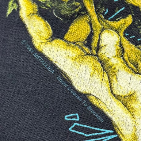 METALLICA SAD BUT TRUE METALLICA TAG LARGE 9750