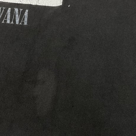 NIRVANA BLEACH BOOTLEG WITH AUTOGRAPH HANES XXL 5851