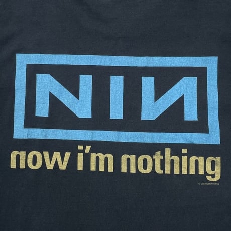 NINE INCH NAILS PRETTY HATE MACHINE 2002 FRUIT OF THE LOOM LARGE 9275