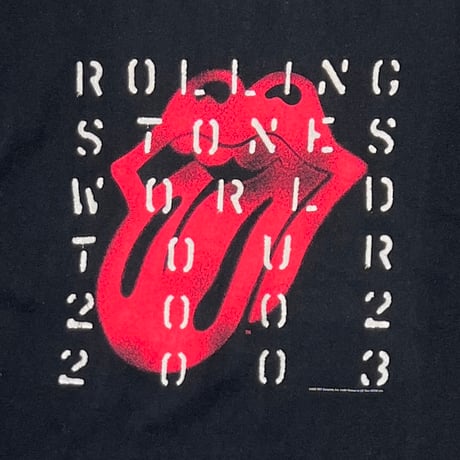 ROLLING STONES WORLD TOUR 02-03 JERZEES XXL 1546