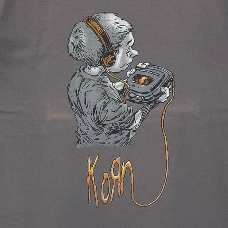 KORN FOLLOW THE LEADER CD PLAYER CHACOAL GIANT LARGE 5329