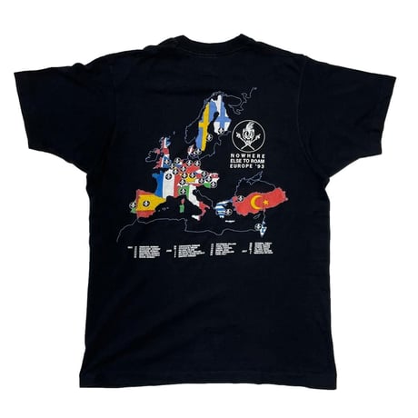 METALLICA TAGGING SKULL NOWHERE ELSE TO ROAM EUROPE '93 FITS LARGE 7953