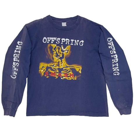 OFFSPRING SMASH LS NAVY FITS LARGE 4223