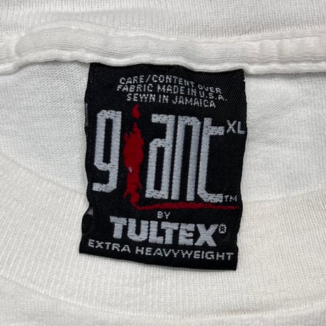 NATURAL BORN KILLERS 1994 BLOOD LUST MOVIE PROMO WHITE GIANT BY TULTEX XL 6397
