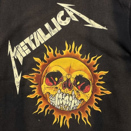 METALLICA PUSHEAD FLAME SKULL SOF TEE XL 4708
