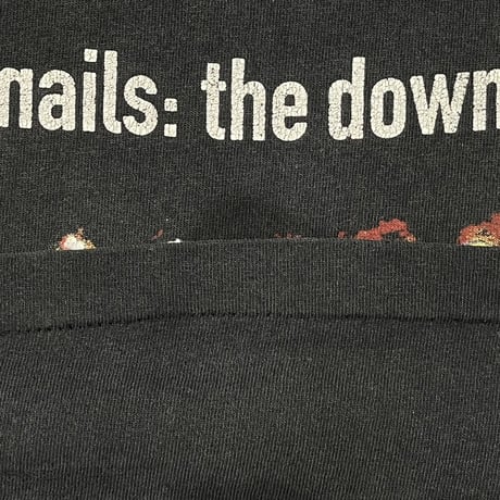 NINE INCH NAILS THE DOWNWARD SPIRAL SLEEVELES FITS XL 6662