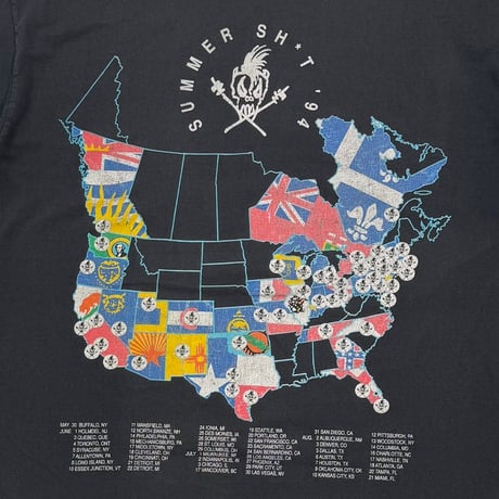 METALLICA METALLIFUKINCA SUMMER SHIT 1994 GIANT BY TEE JAYS XL 9251