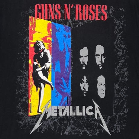 METALLICA x GUNS N' ROSES TOUR 1992 BROCKUM LARGE 6561