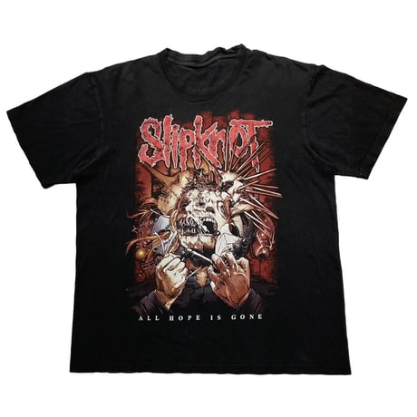 SLIPKNOT ALL HOPE IS GONE SHAVE THE MASK BOOTLEG FITS XL 0940