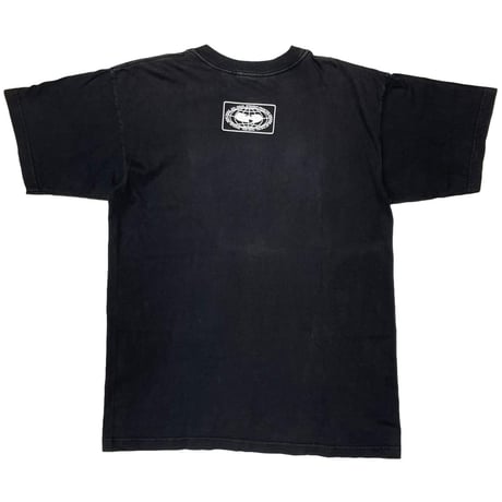 WU-TANG CLAN WU-WEAR LOGO BLACK RED FITS LARGE 0352